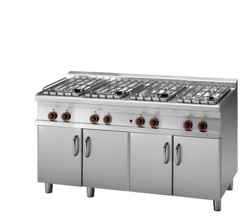 RM Gastro Kuchnia gazowa z szafką PC 716 G/P PC-716-G/P