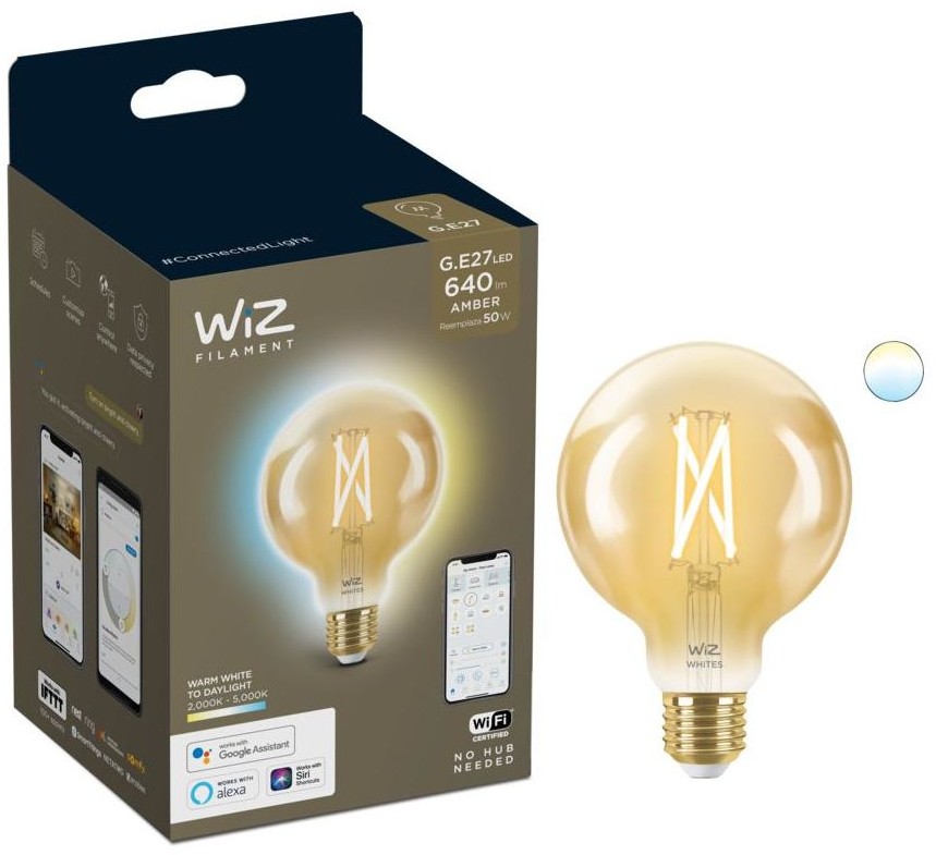 Smart WIZ Żarówka LED E27 6.7 W = 50 W 640 lm WIZ