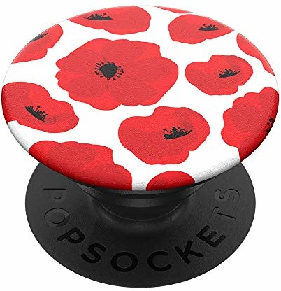 PopSockets PopSockets PopGrip - Rozkładany uchwyt i podstawka do telefonów oraz tabletów z wymiennymi krążkami PopTops - Scandi Poppies 801391