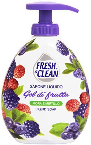 Sconosciuto Liquido Gel di Frutta Mora E mirtillo mydła 300 ML