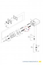 NEW HOLLAND CASE Pierścień CASE CNH 407282A1 - 87774359 407282A1
