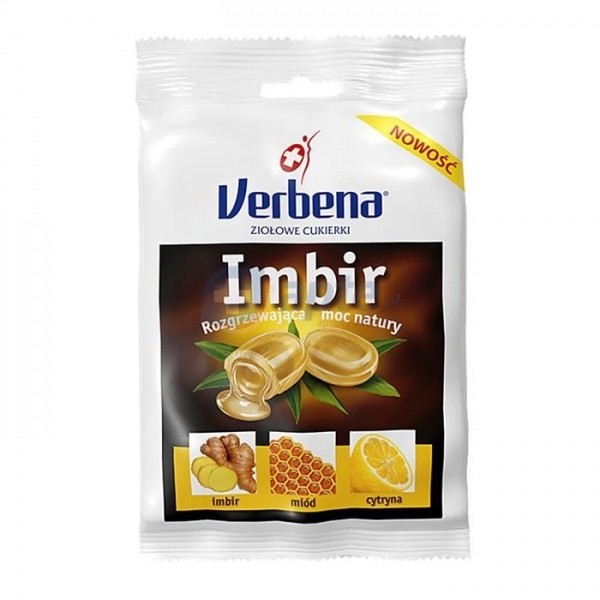 Verbena Cukierki Imbir 60g