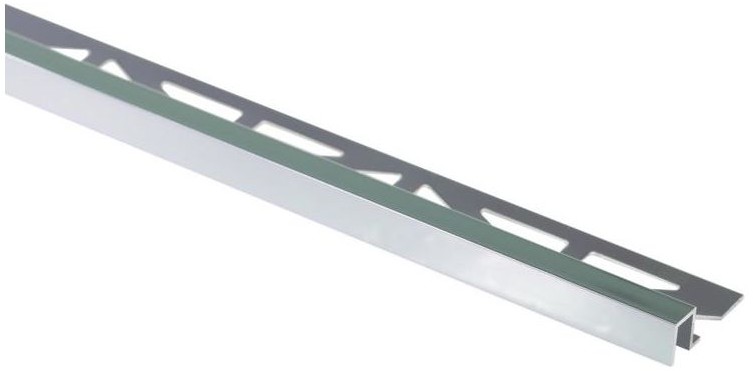 Cezar Profil wykończeniowy Aluminium kwadrat 9 X 8 mm / 2.5 m Lux opal