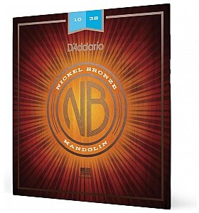 DAddario NBM1038 Nickel Bronze Struny do mandoliny, Light, 10-38 NBM1038