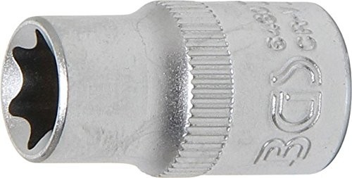 BGS nasadka na klucz nasadowy zastosowania przy E-profil, E10 X 6,3 MM, 1 sztuki, 6430