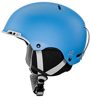 K2 Skis damski kask narciarski Meridian Aqua 1054007.3.1 kask snowboardowy ochrona głowy protektor, niebieski, s 1054007.3.1.S