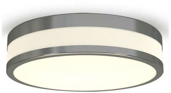 Azzardo Plafon LAMPA sufitowa KARI LIN-1607-23 natynkowa OPRAWA minimalistyczna 12W okrągła IP44 biała LIN-1607-23