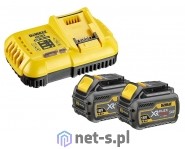 DEWALT Zestawy akumulatorów z ładowarką do XR XR Flexvolt DCB118T2 6000 mAh Li-Ion