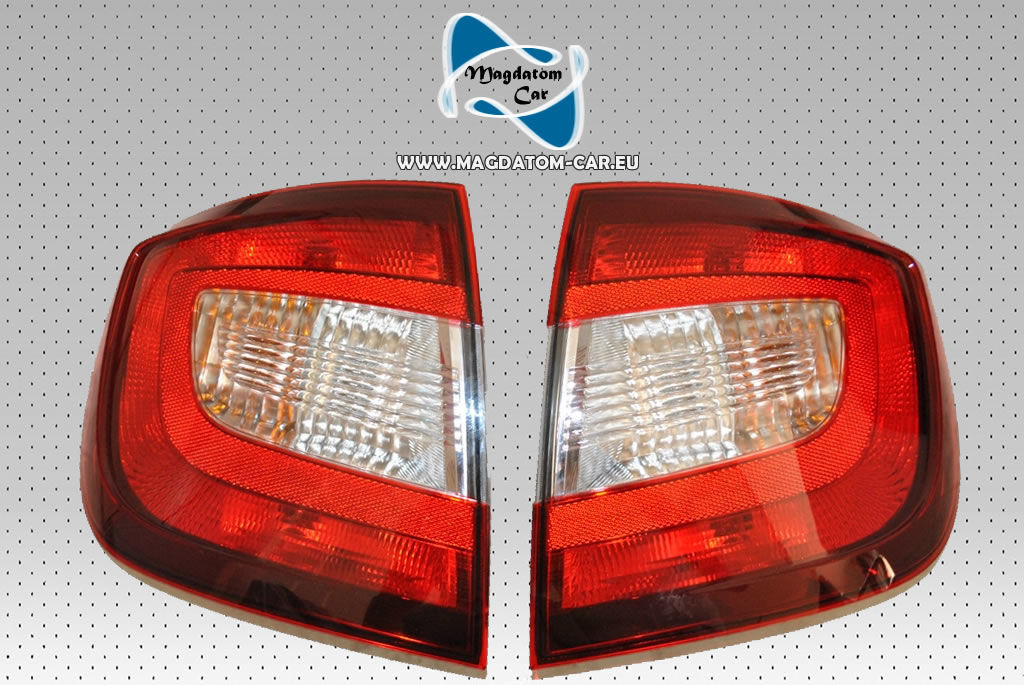 2x Nowe Oryginalne Lampy Tylne Lewa i Prawa Strona SKODA RAPID 5JH945096