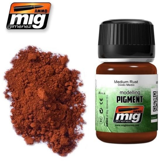 mig Pigment Ammo Mig - Medium Rust mig 3005