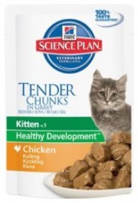 Hill`s Science Plan Feline Kitten Chicken Healthy Development saszetka 85g