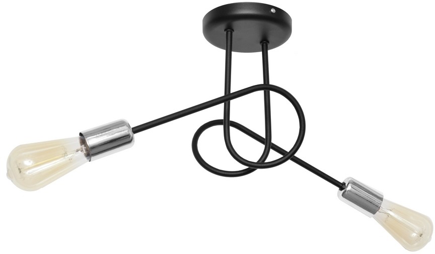 Helam Żyrandol natynkowy OXFORD 2xE27/60W/230V