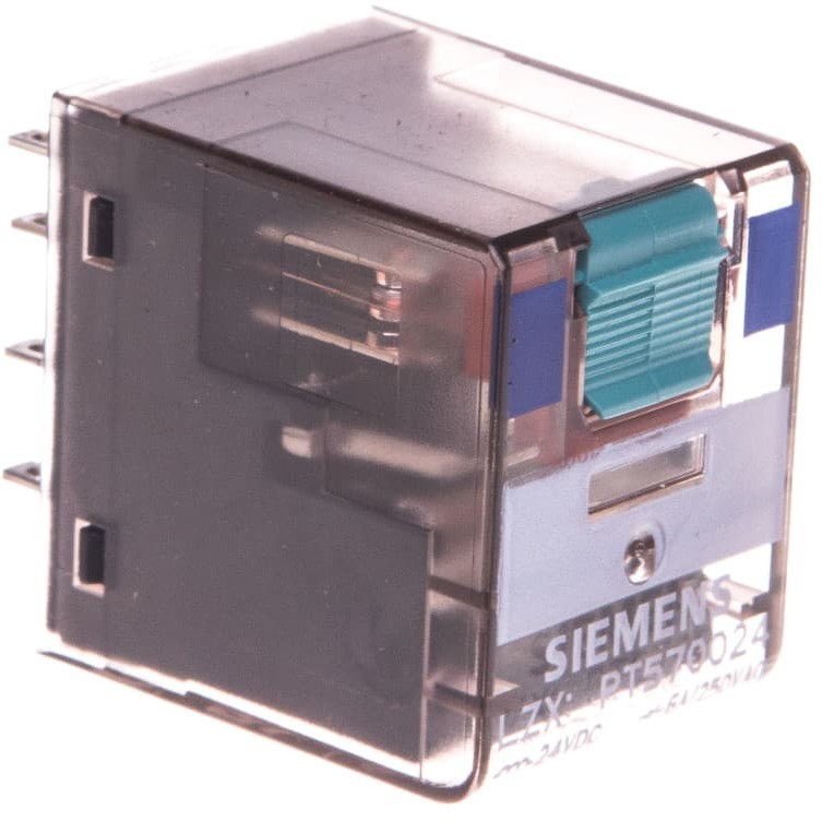 Siemens Przekaźnik przemysłowy 3P 10A 24V DC LZX:PT370024