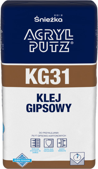 Acryl Putz ŚNIEŻKA Acryl-Putz KG31 Klej Gipsowy 20 kg
