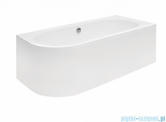 Besco Avita 150x75 wanna asymetryczna prawa + obudowa + syfon (#WAA-150-NP/OAA-150-NS/19975)