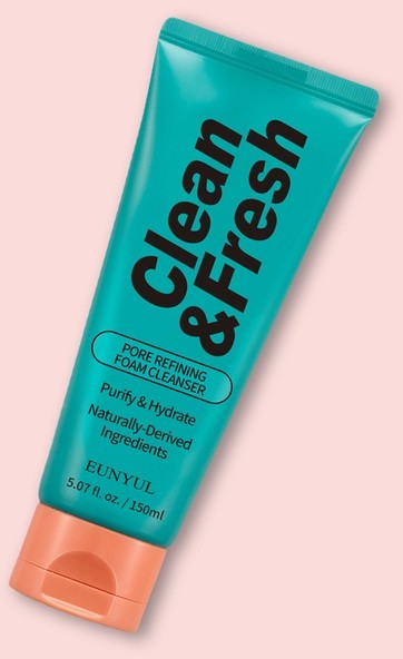 Eunyul Eunyul Clean & Fresh Pore Refining Foam Cleanser - 150 ml 2100132