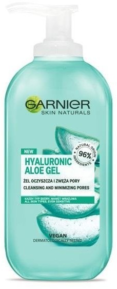 Garnier Hyaluronic Aloe Gel żel oczyszczający do każdego typu skóry 200ml