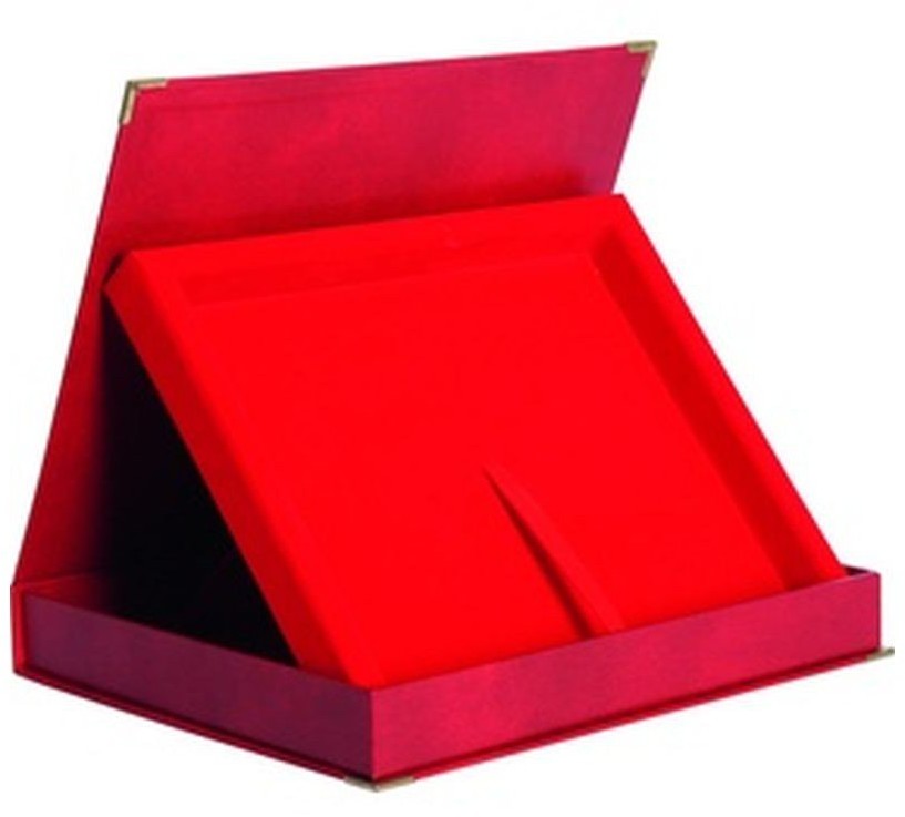 VS VS, Etui poziome na deskę 230x180 mm, czerwone