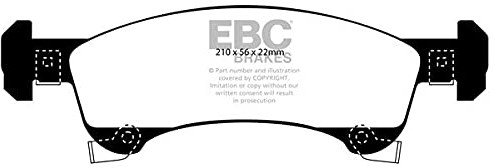 EBC Brakes DP1651 Blackstuff Klocki hamulcowe DP1651
