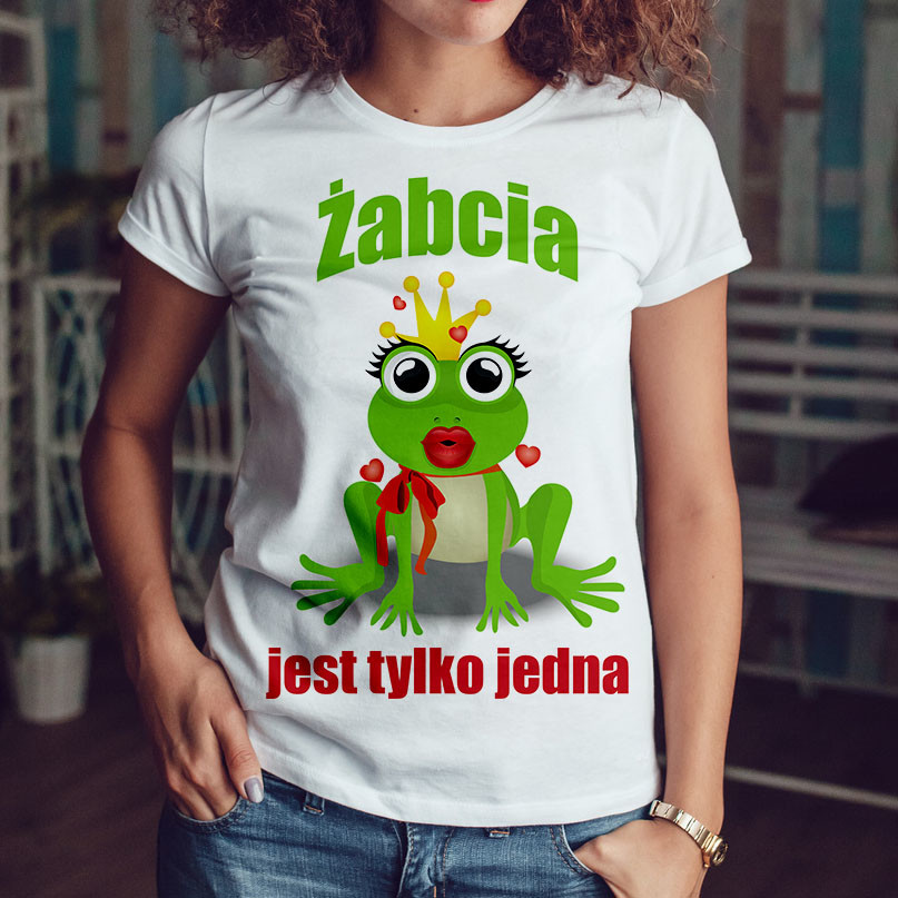 Poczpol Żabcia jest tylko jedna - koszulka damska 42603-G