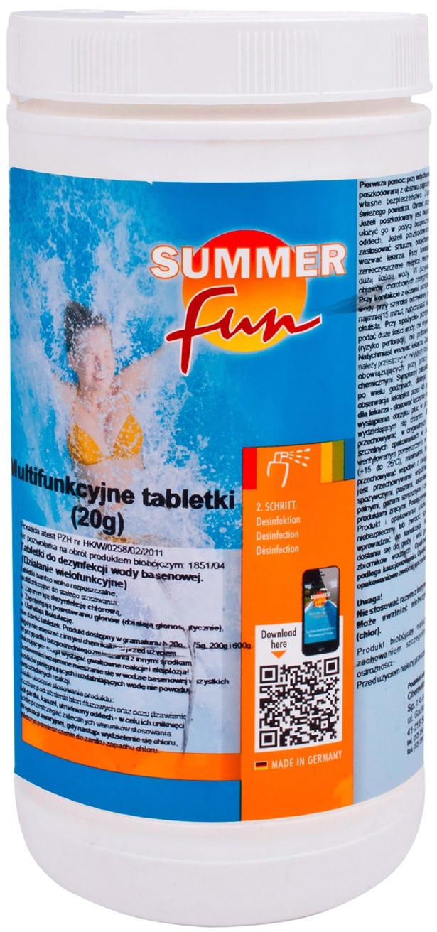 Summer Fun Chemochlor T multitabletki 20 g 1 kg