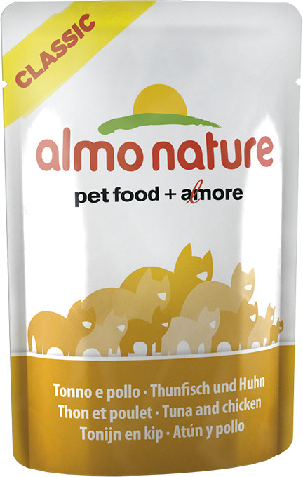 Almo Nature Tuńczyk z kurczakiem saszetka 55g