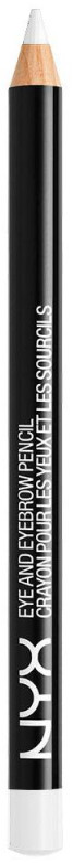 NYX professional makeup Professional Makeup - EYE AND EYEBROW PENCIL - Wielozadaniowa kredka do oczu - 906 - White