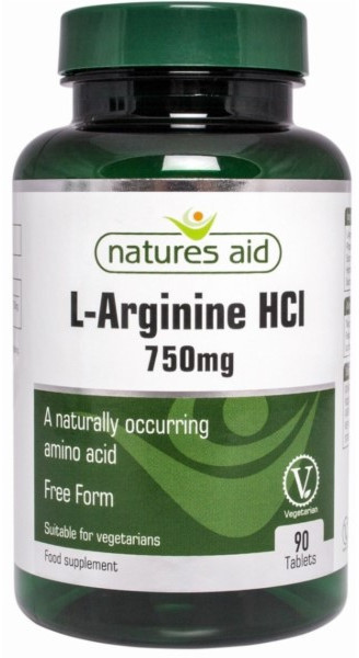 Natures AID AID L-ARGININA HCL 90TAB