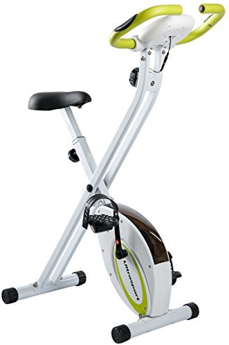 Ultrasport Ultra Sport F-Bike składany rower treningowy z komputerem i czujnikami do pomiaru tętna, zielony, OS 331100000280
