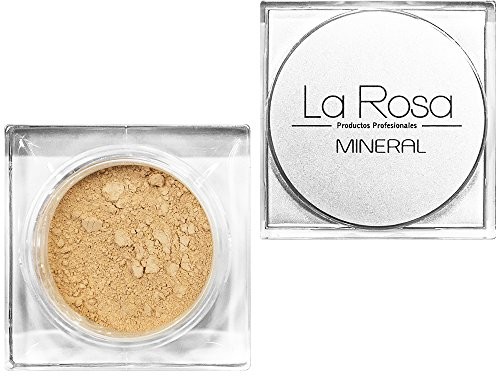 La Rosa mineralne podkład nr 55 Almond 4,5 G Migdał odcień pudru, przeznaczony do użytku w bardzo jasnych Teint LP55