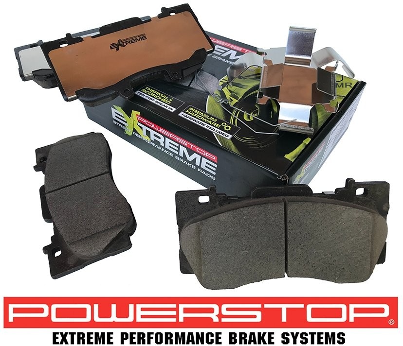 FORD POWERSTOP Klocki hamulcowe przednie POWERSTOP Z26 Mustang 2015 do tarcz 352mm