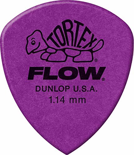 Dunlop Jim Jim Tortex Flow standardowe kostki gitarowe 1,14 mm (558R1.14) 558R114