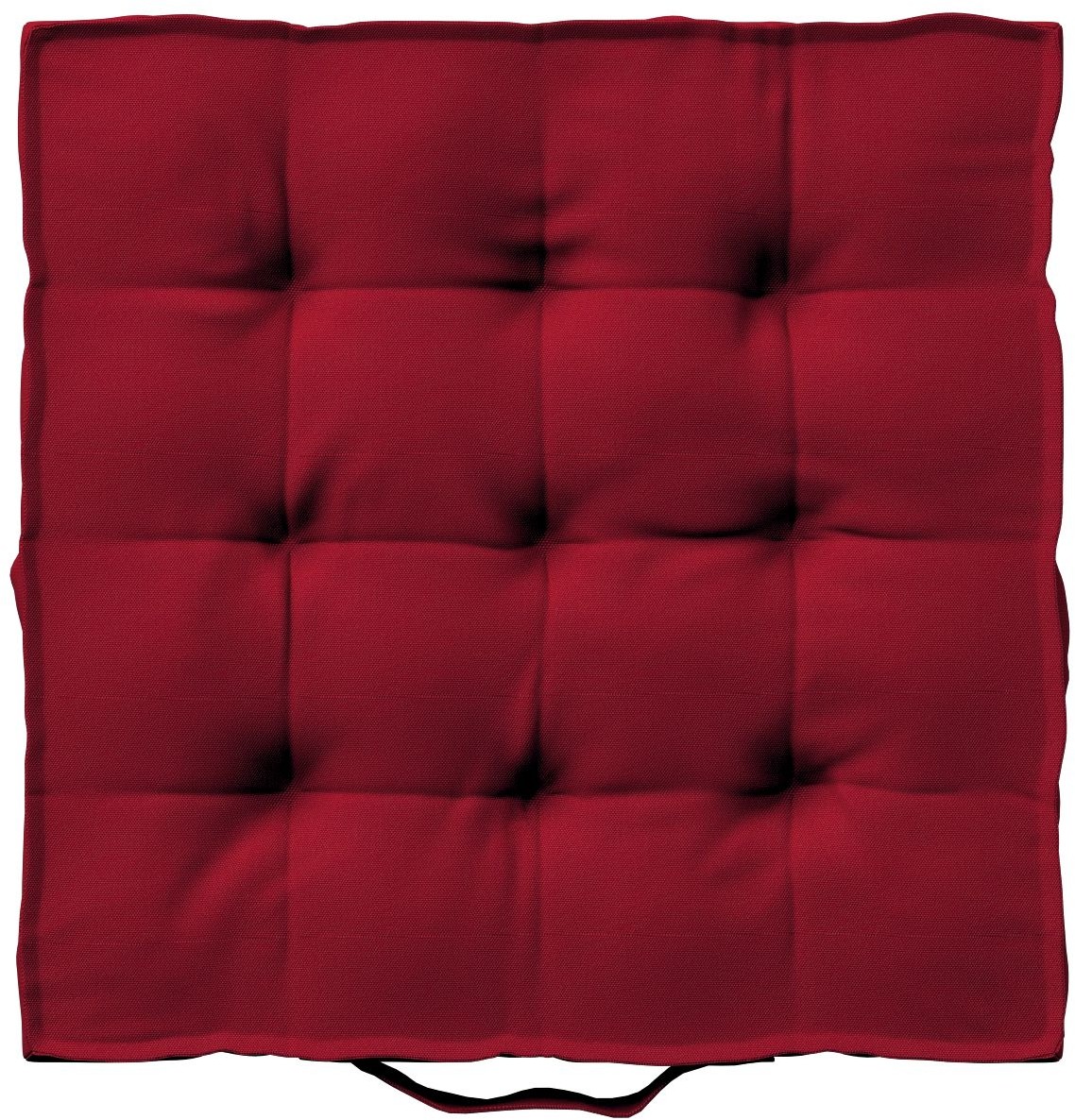 Dekoria Siedzisko Kuba na krzesło czerwony 50 × 50 × 10 cm Etna 211-705-60