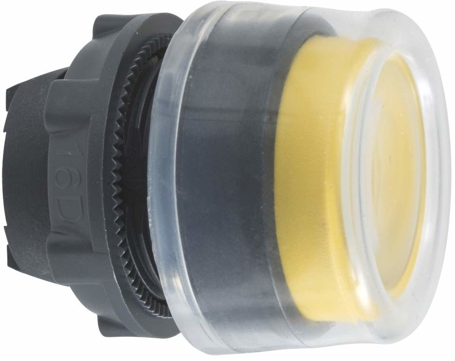 SCHNEIDER Przycisk-wystający-okapturzony-żółty-samopowrotny-bez-podświetlenia-plastikowy ZB5AP5