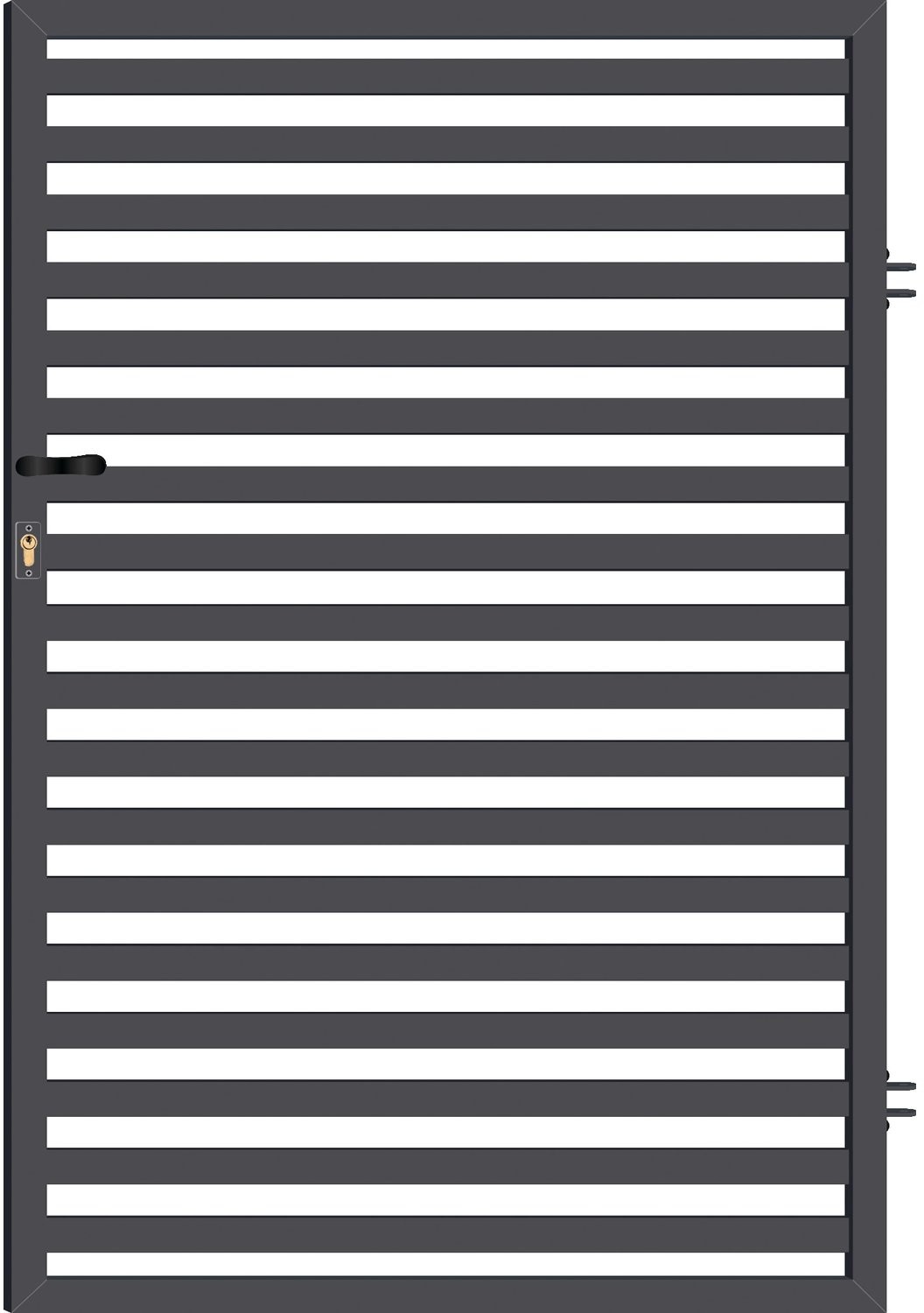 Polargos Furtka Arizona uniwersalna antracyt 150x100cm