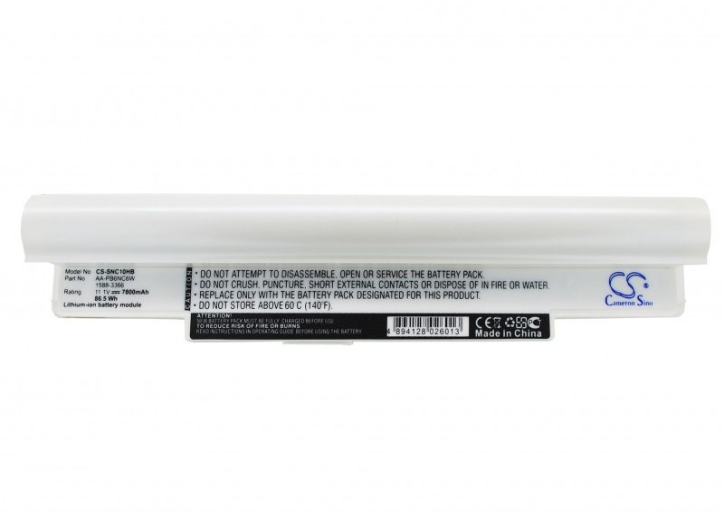 Cameron Sino Samsung NP-NC10 AA-PB6NC6W 7800mAh 86.58Wh Li-Ion 11.1V biały