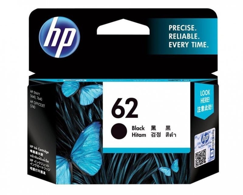 HP HP Tusz nr 62 C2P04AE Black 200str