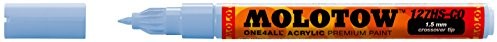 Molotow mołotow mo127417 one4all 127 HS-CO # 202 pióro do oznaczania, ceramika Hell pastelowy, 6er opakowanie MO127417