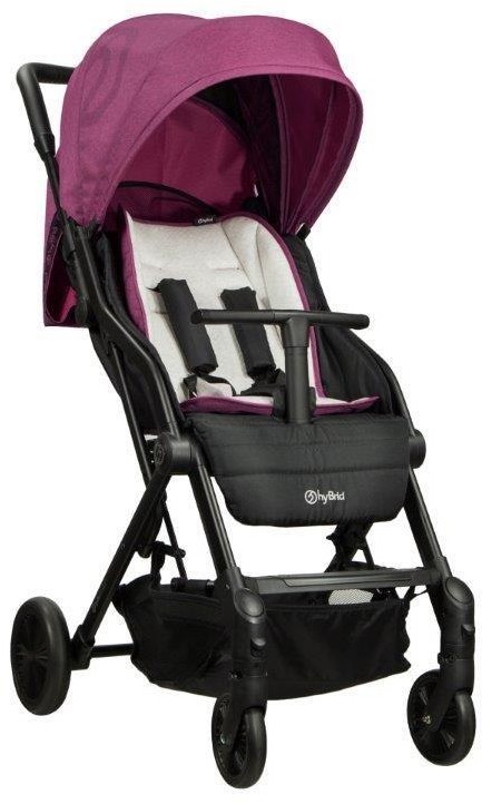 TITANIUM BABY WÓZEK DZIECIĘCY CABI S HYBRID BUBBLEGUM PINK 6050.15