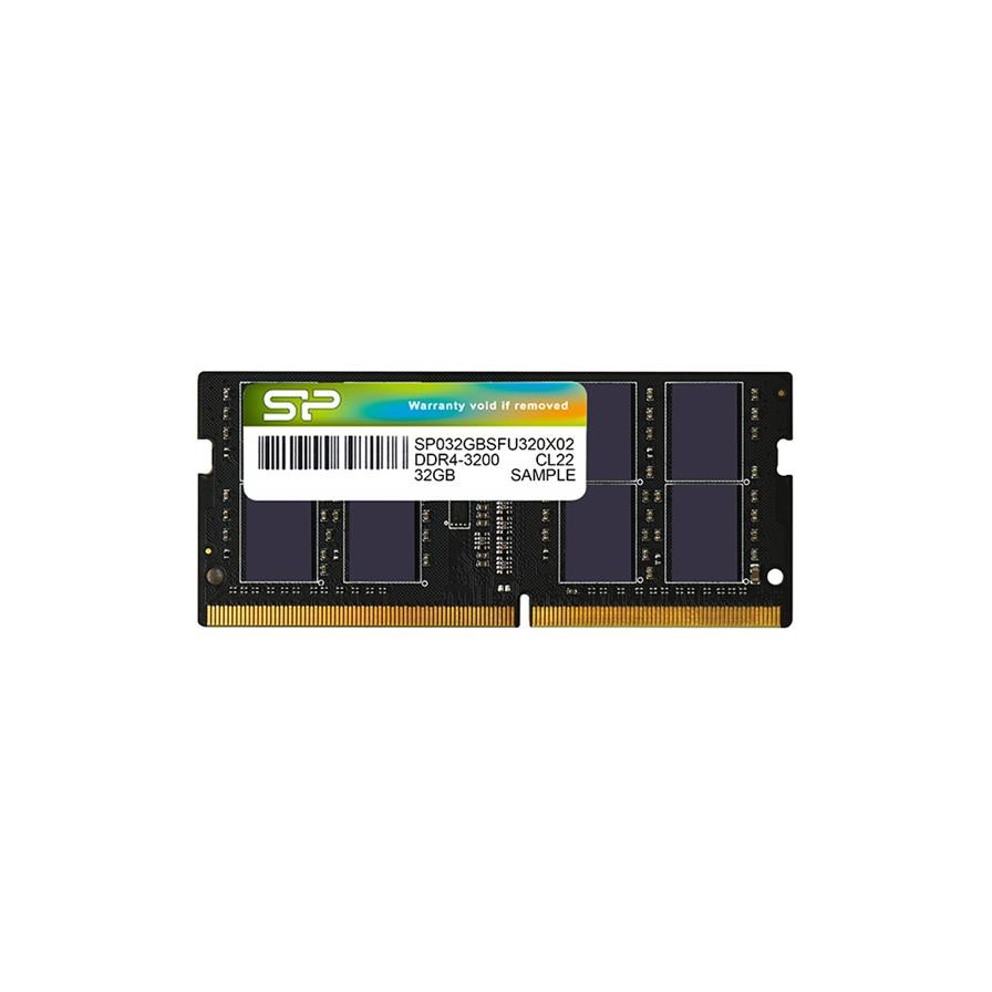 Silicon Power RAM SODIMM DDR4 32GB (1x32GB) 3200Mhz CL22 SODIMM SP032GBSFU320X02