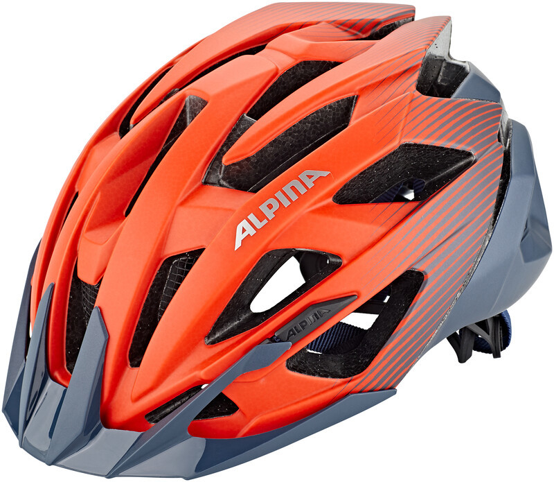 Alpina Valparola Kask rowerowy, indigo-cherry-drop 51-56cm 2021 Kaski szosowe 9721160