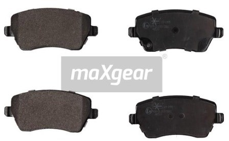 MaxGear Zestaw klocków hamulcowych, hamulce tarczowe 19-1995