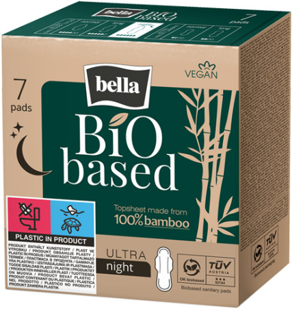 Bella Podpaski Bella Bio Based Long BIO 8 Sztuk - Bella