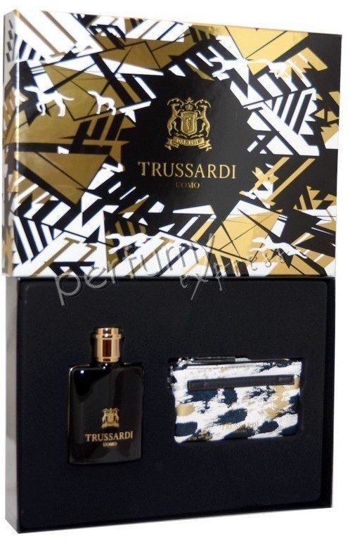 Trussardi Uomo komplet (50 ml EDT & portfel na klucze)