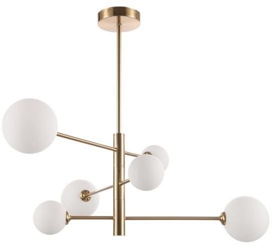 Light Prestige Nowoczesna lampa sufitowa wisząca DORADO 6 miedź LP-002/6P-0