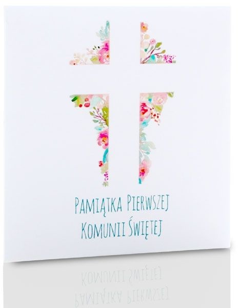 Obwoluta TS komunia Krzyż (na płytę CD/DVD)