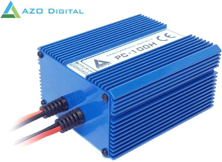 Azo Digital Przetwornica napięcia 10÷30 VDC / 13.8 VDC PC-100H-12V 100W IZOLACJA GALWANICZNA Wodoszczelna - pełna izolacja IP67 (4PRZ3012PC100H)