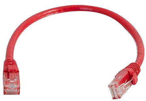 CABLESTOGO Cables To Go 83449 Category 6 ekranowany przewód krosowy (550mhz, 3 m) Czerwony 757120834496