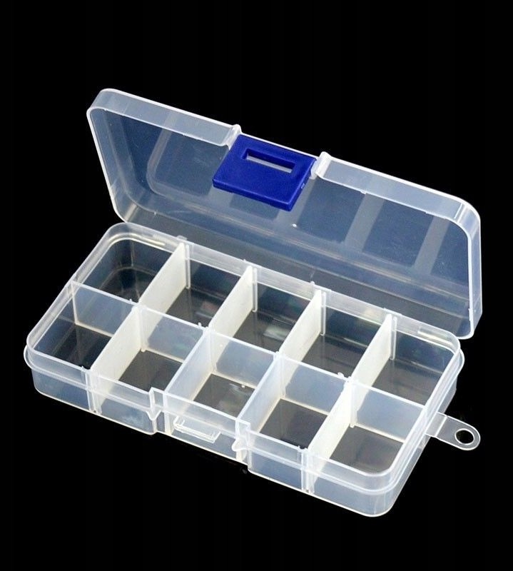 Organizer 10-PRZEGRÓDEK 13X6,6X2,2CM