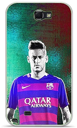 Samsung Onozo Etui ochronne TPU żelowe miękkie Galaxy Note 2 Design Neymar Coque TPU GEL Galaxy Note 2